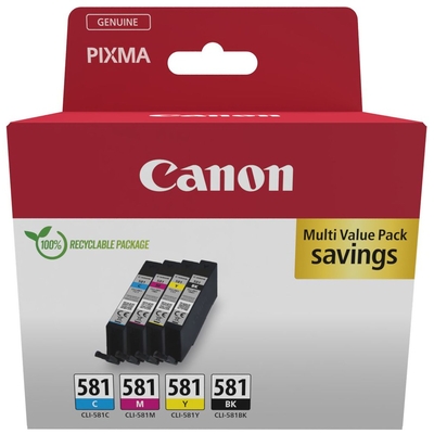 Product Μελάνι Canon CLI-581 C/M/Y/BK MULTI base image