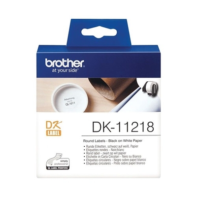 Product Ταινία Ετικετογράφου Brother DK ROUND SINGLE ROLLS White base image
