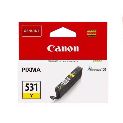 Product Μελάνι Canon CLI-531 Y EUR Yellow base image