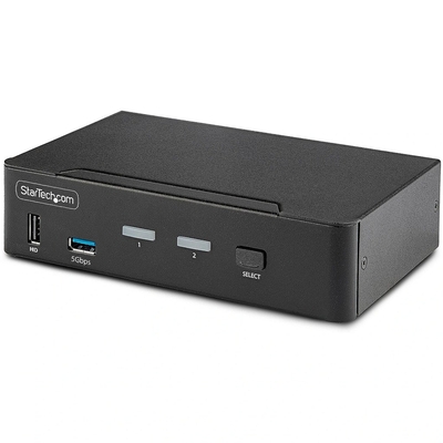 Product KVM Switch StarTech D86A2-2-PORT-8K base image