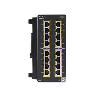 Product Network Switch Cisco CATALYST IE3300 RUGGED 16 PORT base image