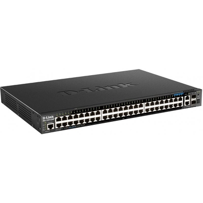 Product Network Switch D-Link 52-P SMART MANAGED POE+  base image