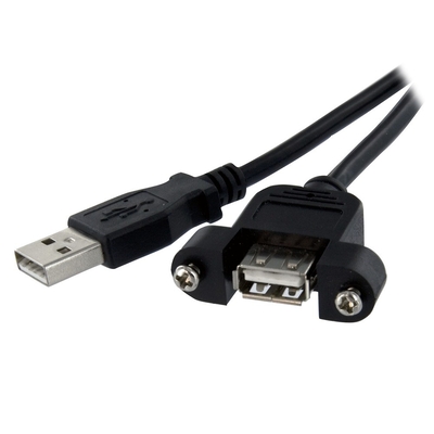 Product Καλώδιο USB StarTech 3FT PANEL Mount A-A base image