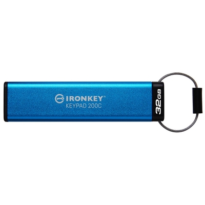 Product USB Flash 32GB Kingston USB-C IRONKEY KEYPAD 200C base image