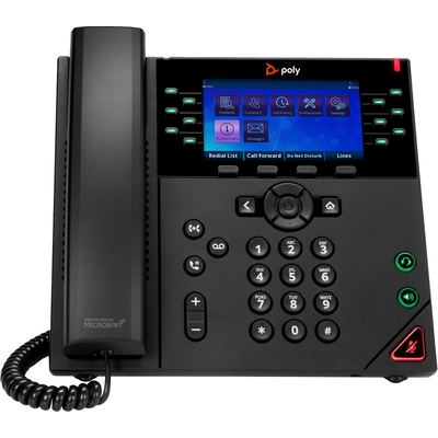 Product Τηλέφωνο IP Poly VVX 450 Desktop OBI POE base image