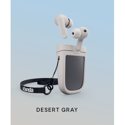 Product Ακουστικά Urbanista Phoenix True Wireless Nc Θήκη Φόρτισης Με Ηλιακό Panel Exeger Desert Gray 1037151 base image