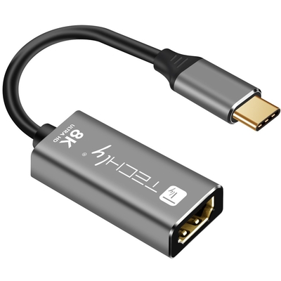 Product Αντάπτορας USB Techly USB-C to HDMI 2.1 0.15m base image
