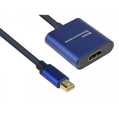 Product Καλώδιο HDMI Good Connections MDP 1.4-St.-HDMI2.0-Bu. 0,2m base image