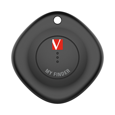 Product GPS Tracker Verbatim MYF-01 My Finder Bluetooth Item Finder 1 pack Black base image