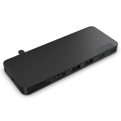 Product Docking Station Lenovo USB-C Slim Travel Dock (8-in-1) base image