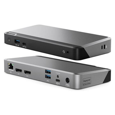 Product Docking Station Alogic Universal Dual 4K PD100W Prime DX2 base image