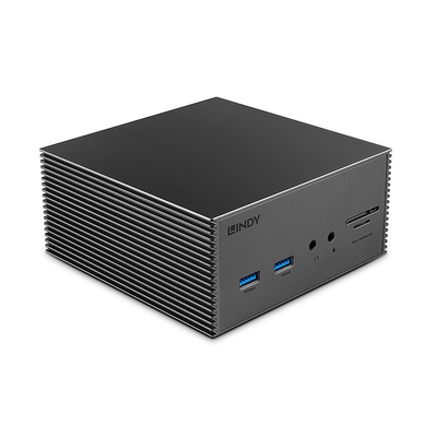Product Docking Station Lindy DST-Pro 101, USB-C Laptop with 4K base image