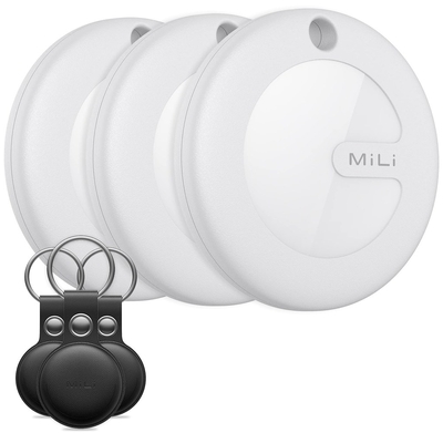 Product Anti-Lost Tracker Ultron MiTag Apple certified Tag,3 set White base image