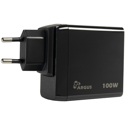 Product Φορτιστής Πρίζας Inter-Tech PD-Charger USB C,PSU PD-3100, PD 100W, Black base image