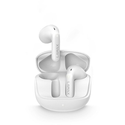 Product Handsfree Ακουστικά Lamax In-Ear Tones1 white BT 5.3 Battery 40 Std. retail base image