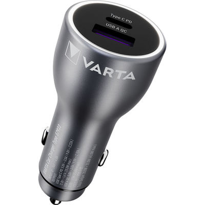 Product Φορτιστής Αυτοκινήτου Varta 45W Car Charger 1x USB-A 1x USB-C base image