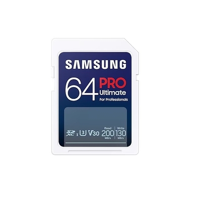 Product Κάρτα Μνήμης SD 64GB Samsung SDXC PRO Ultimate (CL10) retail base image