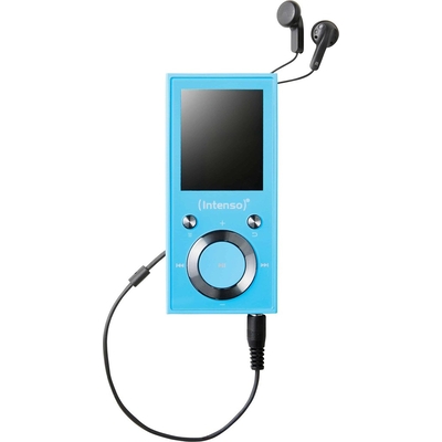Product MP3 Player Intenso Video Scooter 16 GB, 1,8" LCD, Blue retail base image
