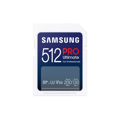 Product Κάρτα Μνήμης SD 512GB Samsung SDXC PRO Ultimate (CL10) retail base image