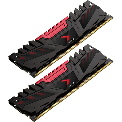 Product Μνήμη RAM Σταθερού DDR4 16GB 3200 CL16 (2x8GB) PNY XLR8 1,35V retail base image