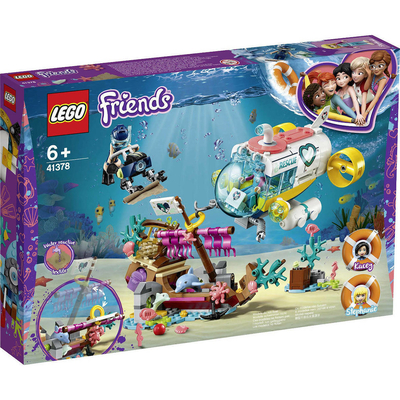 Product Lego Friends Rettungs-U-Boot for Delfine 41378 base image