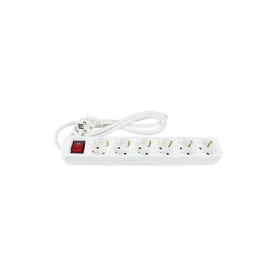 Product Πολύπριζο Good Connections m.Switch 6-f. White 1,5m base image