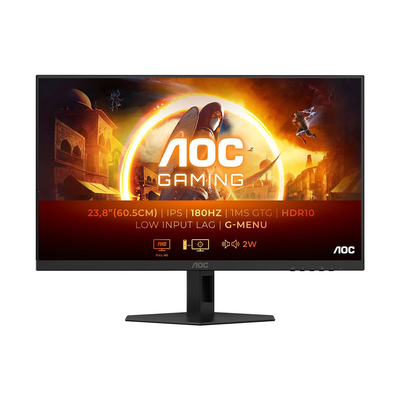 Product Monitor 23,8" AOC 60,0cm 24G4XE 16:09 2xHDMI+DP Fast IPS black retail base image