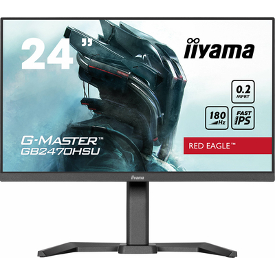 Product Monitor 24" Iiyama 60.5cm GB2470HSU-B6 16:9 HDMI+DP+USB IPS Lift base image