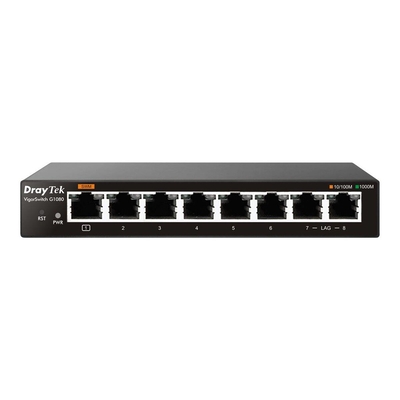 Product Network Switch Draytek VigorSwitch G-1080 8*GE retail base image