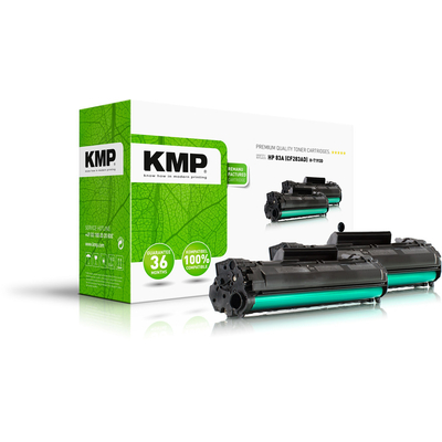 Product Toner Συμβατό KMP HP 83A CF283AD black Doppelp. H-T193D remanufactured base image