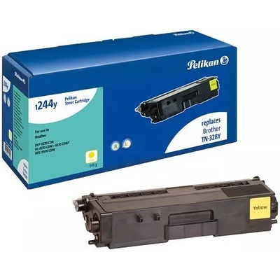 Product Toner Συμβατό Pelikan Brother TN-328Y 1244y yellow rebuilt base image