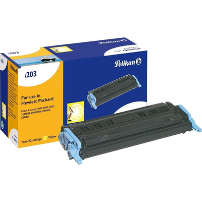 Product Toner Συμβατό Pelikan HP Q6002A 1203y yellow rebuilt base image