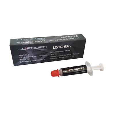 Product Θερμαγώγιμη Πάστα LC-Power LC-TG-05G (0,5 gr.) base image