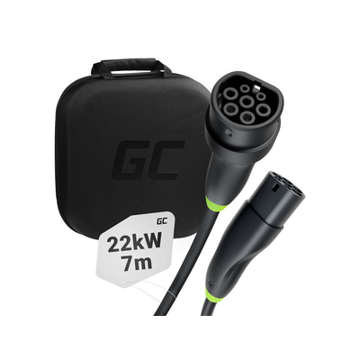 Product Καλώδιο Φόρτισης Green Cell EVKABGC02 Black Type 2 3 7 m base image
