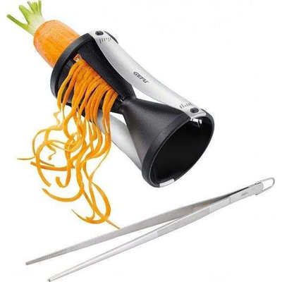 Product Κόπτης Gefu Spirelli spiral slicer + kitchen tweezers Gefu Spirelli G-00079 base image