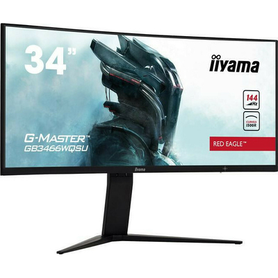 Product Monitor 34" Iiyama Curved LED G-MASTER Red Eagle GCB3480WQSU-B1 - 3440 x 1440 UWQHD base image