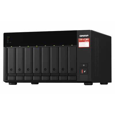 Product NAS Qnap TS-873A - with QSW-1105-5T Switch base image