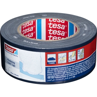 Product Αυτοκόλλητη Ταινία TESA Cloth 25m x 31mm blue 04363 base image