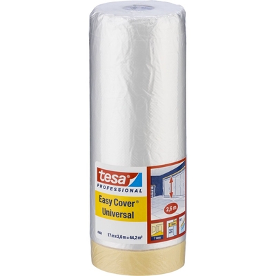 Product Μεμβράνη Επικάλυψης TESA 17m x 2,6m Easy Cov. pale cream 04368 base image