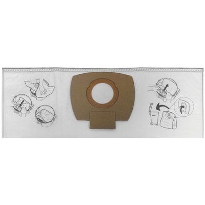 Product Σακούλες Σκούπας Makita P-72899 Filter Bag L 5pcs base image