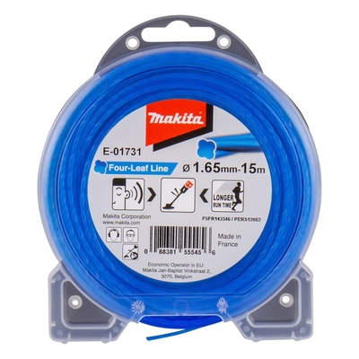 Product Μεσινέζα για Χορτοκοπτικά Makita E-01731 for DUR181 String Four Leaf 1,65mm 15m base image
