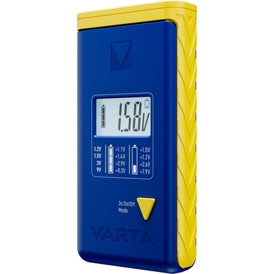 Product Tester Μπαταριών Varta LCD Batterietester 00893101111 base image
