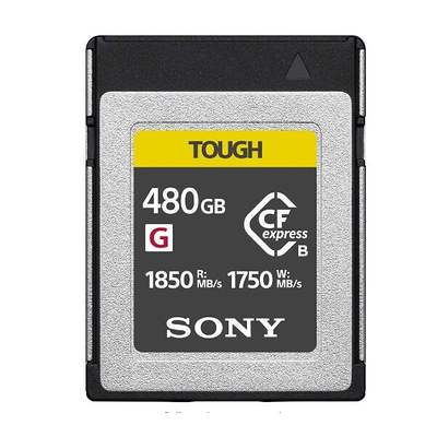 Product Κάρτα Μνήμης Sony CFexpress Type B 480GB Tough base image