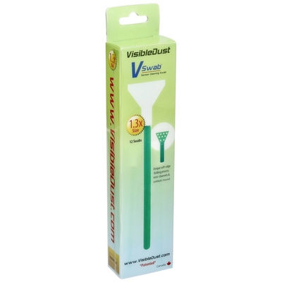 Product Αξεσουάρ Φωτογραφικών Visible Dust MXD Swabs 1.3 green base image