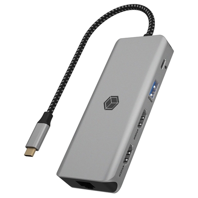 Product Docking Station RaidSonic ICY BOX IB-DK4012-CPD 9-in-1 mobile base image