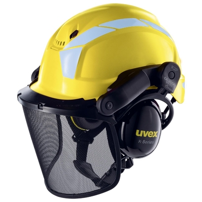 Product Κράνος Εργοταξίου Uvex Forest worker set Green base image