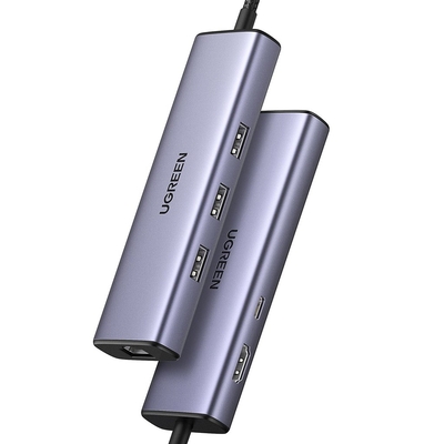 Product Docking Station Ugreen Revodok USB-C Hub with 4K HDMI, Ethernet, PD100W base image