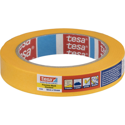 Product Χαρτοταινία TESA 50m x 10mm Stand.Prec. yellow 04344 base image