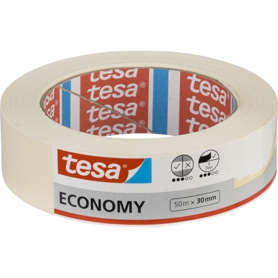Product Χαρτοταινία TESA 50m x 30mm general-purpose beige 05287 base image