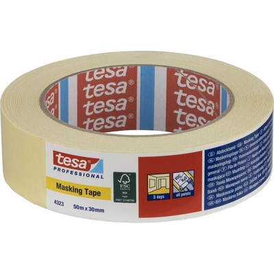Product Χαρτοταινία TESA Paper 50mx30mm Standard beige 04323 base image